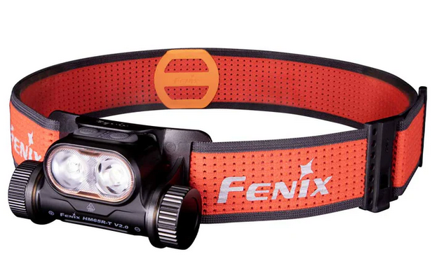 Fenix HM65R-T V2.0 Rechargeable Headlamp, Black - 1600 Lumens